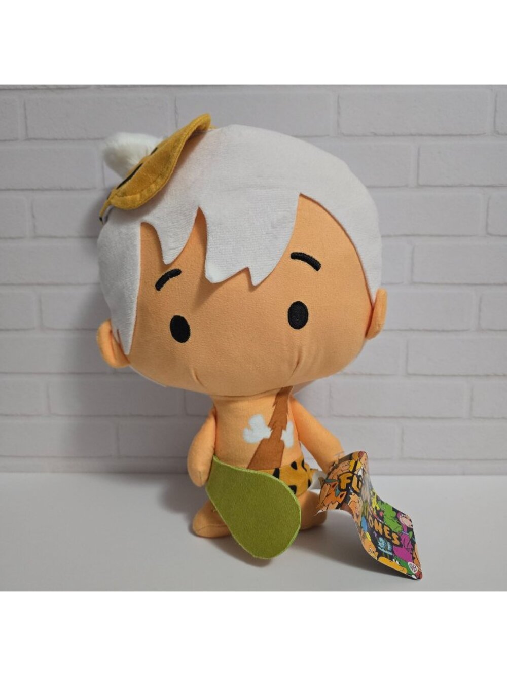 The Flintstones 11" Bam Bam Rubble Chibi Style Plush Doll The Toy Factory